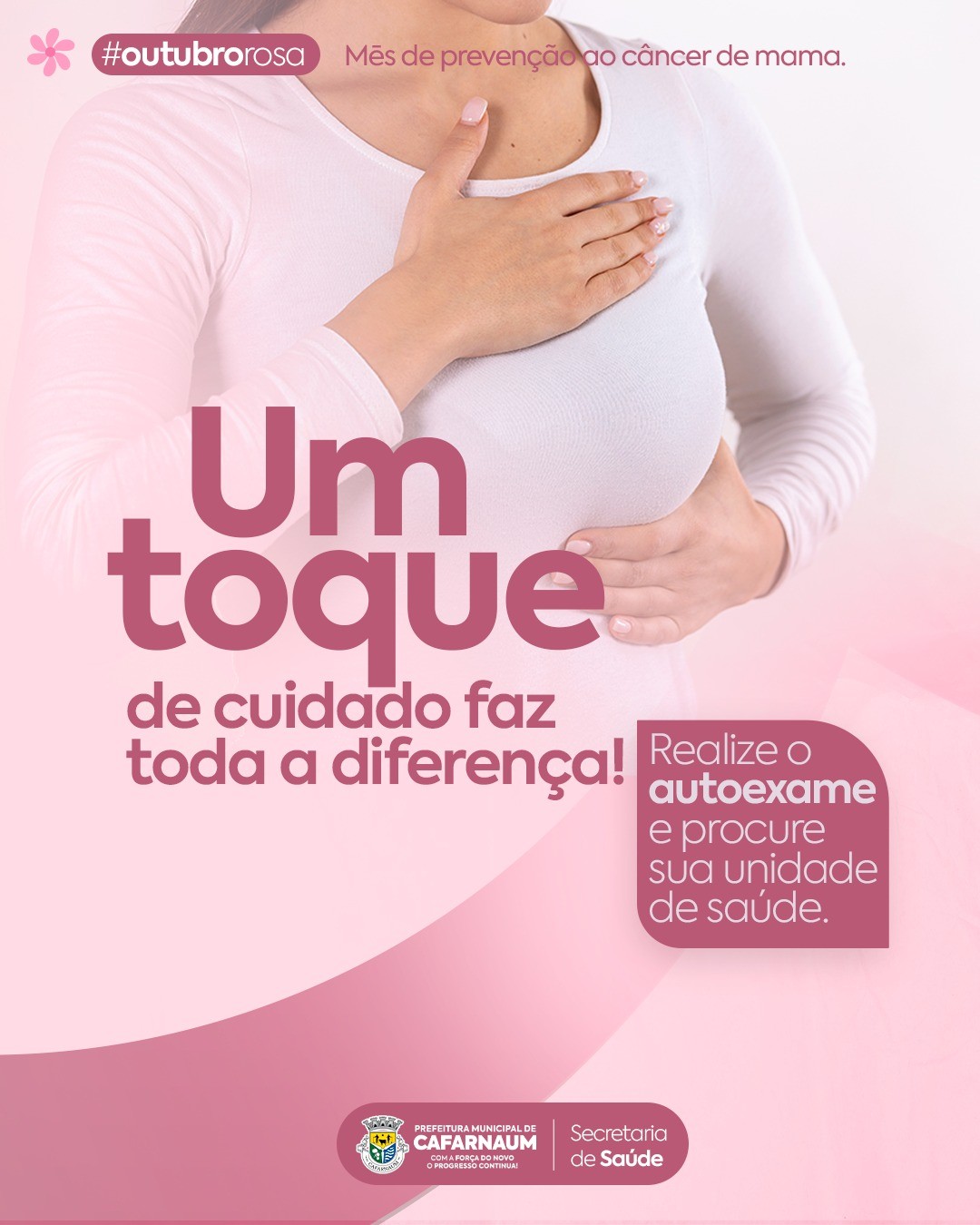 Um toque de cuidado faz toda a diferença.